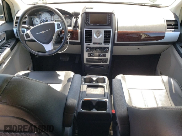 2010 Chrysler Town & Country Touring Plus with VIN 2A4RR8D11AR405610, listed as a Copart auction lot 54742655 with 56,380 mi miles and Salvage Title. Bid and sale history available at DreamBid. Image 8.