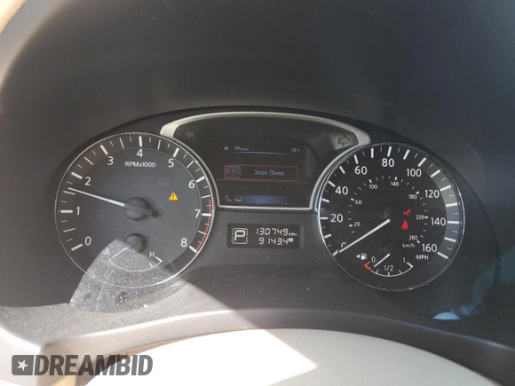 2014 Nissan Altima 2.5 S with VIN 1N4AL3AP4EN205216, listed as a Copart auction lot 54380615 with 130,749 mi miles and Salvage Title. Bid and sale history available at carsss.com. Image 9.
