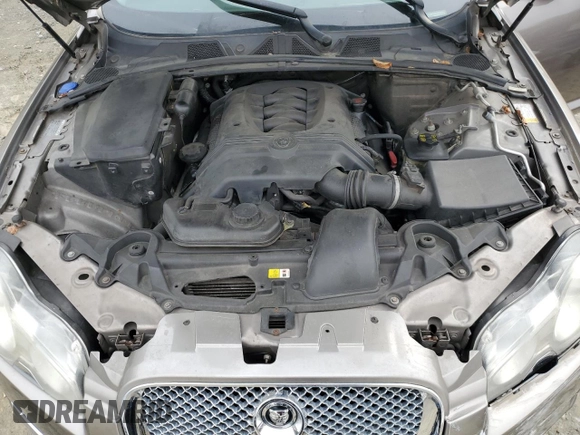 2009 Jaguar XF Luxury with VIN SAJWA05B49HR04841, listed as a Copart auction lot 50539045 with 123,870 mi miles and Salvage Title. Bid and sale history available at DreamBid. Image 11.