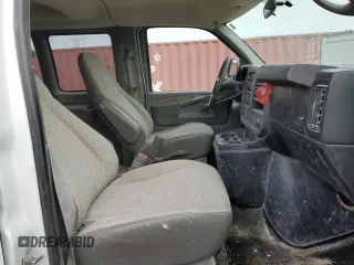 2009 Chevrolet Express Passenger with VIN 1GAHG35K291173593, listed as a Copart auction lot 43442085 with Not provided miles and Salvage title. Bid and sale history available at DreamBid. Image 11.