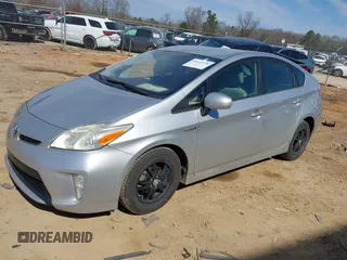 2013 Toyota Prius One with VIN JTDKN3DU9D5687061, listed as a IAAI auction lot 41662170 with 184,524 mi miles. Bid and sale history available at carsss.com. Image 2.