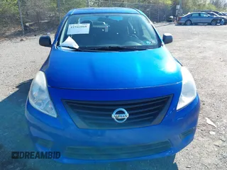 2012 Nissan Versa SV with VIN 3N1CN7AP0CL889069, listed as a IAAI auction lot 41942068 with 123,584 mi miles. Bid and sale history available at carsss.com. Image 10.