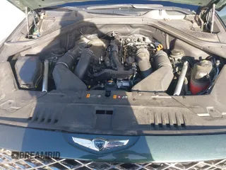 2021 Genesis GV80 with VIN KMUHCESCXMU046641, listed as a IAAI auction lot 41614756 with 25,666 mi miles and . Bid and sale history available at DreamBid. Image 10.