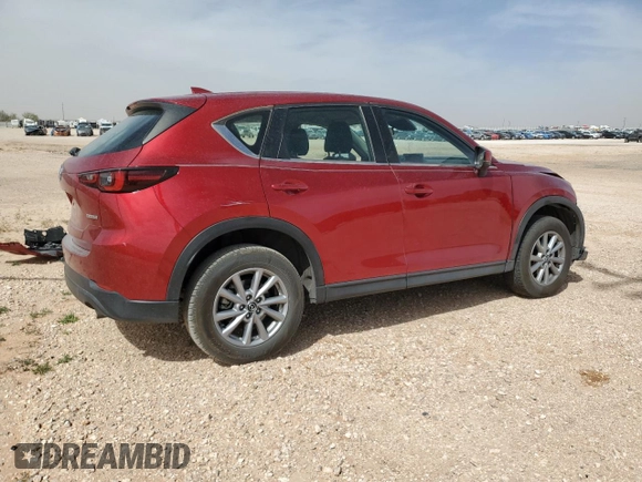 2023 Mazda CX-5 2.5 S with VIN JM3KFBAM2P0239314, listed as a Copart auction lot 49656635 with 44,108 mi miles and Salvage Title. Bid and sale history available at carsss.com. Image 3.