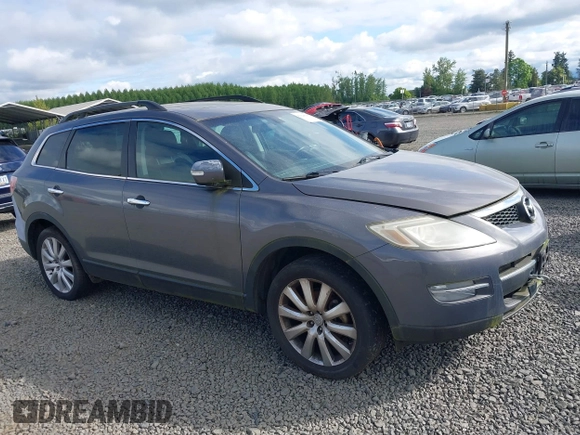 2007 Mazda CX-9 Sport with VIN JM3TB38Y370121089, listed as a IAAI auction lot 42120541 with 1 mi miles. Bid and sale history available at carsss.com. Image 1.
