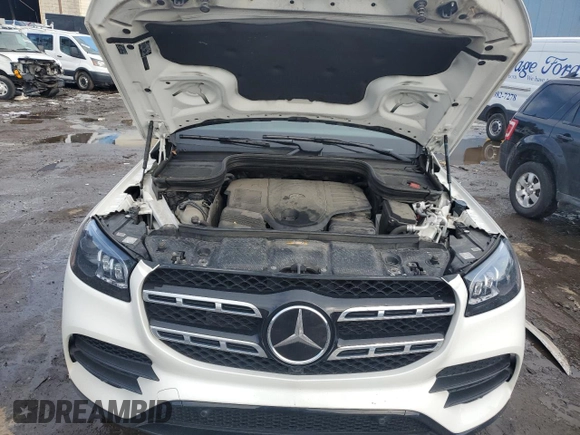 2022 Mercedes-Benz GLS 450 with VIN 4JGFF5KE0NA763244, listed as a Copart auction lot 46163825 with Not provided miles and Non repairable. Bid and sale history available at DreamBid. Image 13.