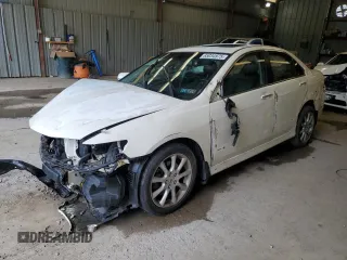 2006 Acura TSX z VIN JH4CL96856C018148, wystawiony jako Copart lot #65034975 z przebiegiem 165 342 mil mil oraz Szkoda całkowita • Salvage title. Historia ofert i sprzedaży dostępna na DreamBid. Obrazek 1.