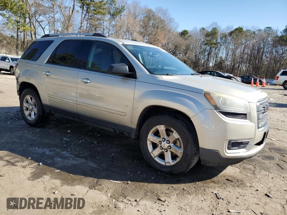 2016 GMC Acadia SLE with VIN 1GKKRPKD2GJ252526, listed as a Copart auction lot 46038735 with 194,343 mi miles and Salvage Title. Bid and sale history available at carsss.com. Image 4.