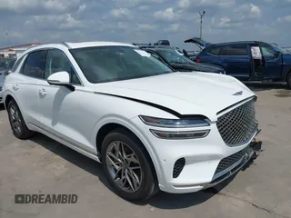 2023 Genesis GV70 2.5T with VIN KMUMADTB7PU139111, listed as a IAAI auction lot 42391876 with 13,157 mi miles and . Bid and sale history available at DreamBid. Image 1.