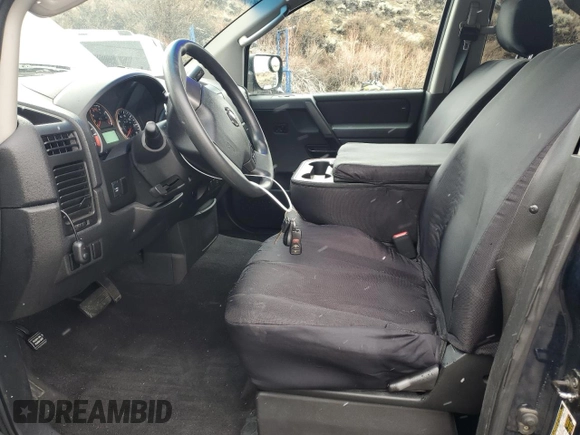 2008 Nissan Titan XE with VIN 1N6AA07D38N314389, listed as a Copart auction lot 47661005 with 145,244 mi miles and Salvage Title. Bid and sale history available at carsss.com. Image 7.