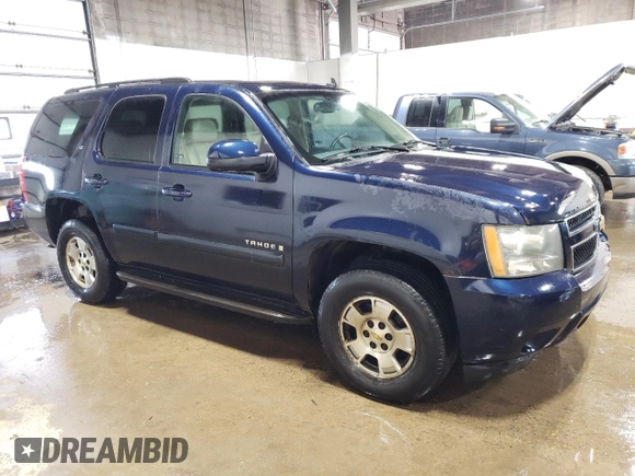2007 Chevrolet Tahoe LTZ with VIN 1GNFK13047J131157, listed as a Copart auction lot 60333625 with 300,738 mi miles and Clean title. Bid and sale history available at DreamBid. Image 4.