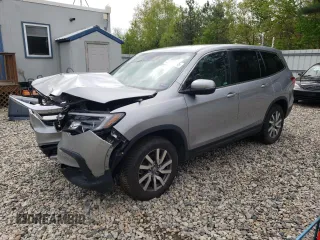 2020 Honda Pilot EX z VIN 5FNYF6H36LB064908, wystawiony jako Copart lot #57585465 z przebiegiem Nie podano mil oraz Szkoda całkowita • Salvage title. Historia ofert i sprzedaży dostępna na DreamBid. Obrazek 1.