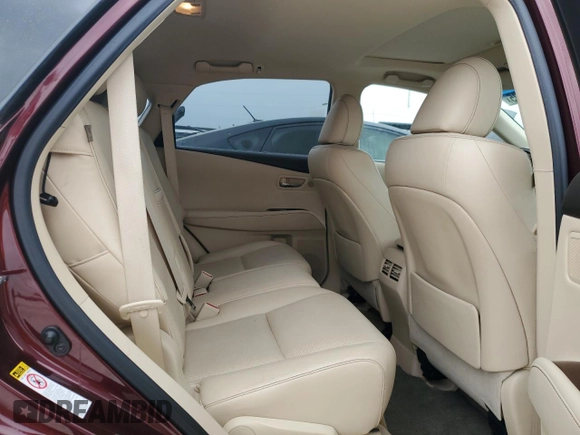 2013 Lexus RX 450h with VIN JTJZB1BA6D2413240, listed as a Copart auction lot 51524795 with 111,350 mi miles and Salvage title. Bid and sale history available at DreamBid. Image 11.