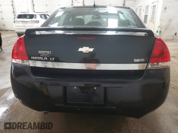 2008 Chevrolet Impala LT with VIN 2G1WT58K189123823, listed as a Copart auction lot 48226725 with 370,987 mi miles and Clean Title. Bid and sale history available at DreamBid. Image 6.