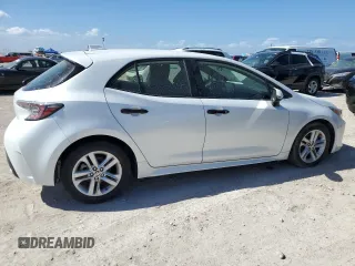 2022 Toyota Corolla Hatchback SE with VIN JTND4MBE1N3159083, listed as a Copart auction lot 77389054 with 0 mi miles and Non Repairable. Bid and sale history available at carsss.com. Image 3.