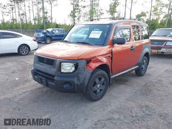 2005 Honda Element LX with VIN 5J6YH18325L010593, listed as a IAAI auction lot 41931020 with 208,741 mi miles and . Bid and sale history available at DreamBid. Image 2.