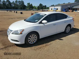 2015 Nissan Sentra S with VIN 3N1AB7AP8FY335446, listed as a Copart auction lot 54152695 with 64,066 mi miles and Salvage Title. Bid and sale history available at carsss.com. Image 1.