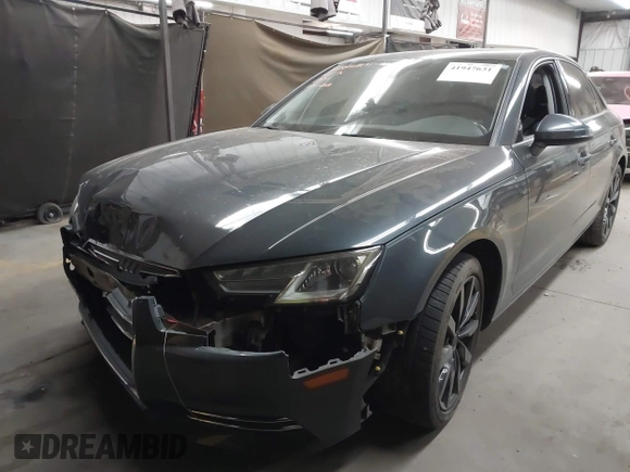 2017 Audi A4 Premium with VIN WAUGNAF43HA040334, listed as a IAAI auction lot 41947631 with 102,544 mi miles. Bid and sale history available at carsss.com. Image 17.