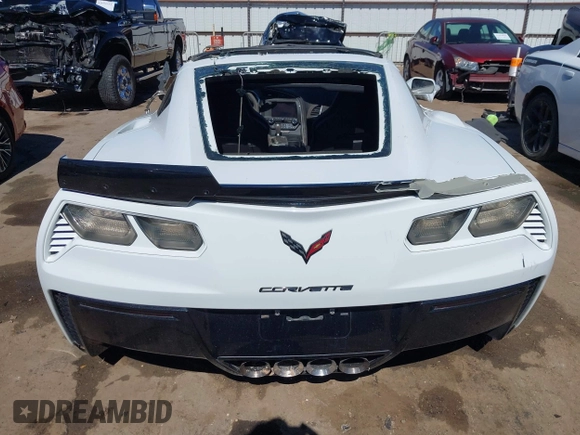 2017 Chevrolet Corvette Z06 3LZ with VIN 1G1YU2D66H5602863, listed as a IAAI auction lot 41645635 with 39,784 mi miles. Bid and sale history available at carsss.com. Image 17.