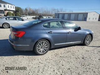 2014 Kia Cadenza Premium with VIN KNALN4D70E5123351, listed as a Copart auction lot 79914424 with 53,955 mi miles and Clean Title. Bid and sale history available at carsss.com. Image 3.