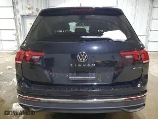 2024 Volkswagen Tiguan S with VIN 3VVFB7AX0RM137377, listed as a Copart auction lot 45110745 with 0 mi miles and Salvage Title. Bid and sale history available at carsss.com. Image 6.