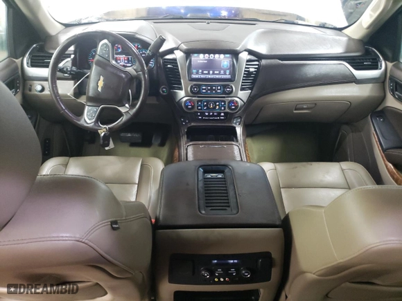 2016 Chevrolet Suburban LTZ with VIN 1GNSKJKC8GR483539, listed as a Copart auction lot 46143465 with NaN miles and Salvage Title. Bid and sale history available at carsss.com. Image 8.
