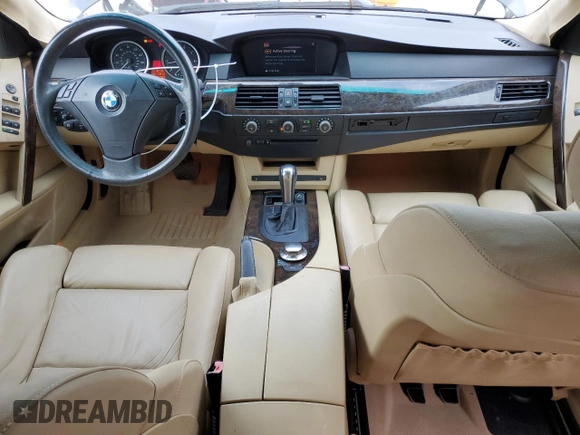 2004 BMW 5 Series 530i with VIN WBANA735X4B804011, listed as a Copart auction lot 41581885 with 75,875 mi miles and Salvage Title. Bid and sale history available at DreamBid. Image 8.