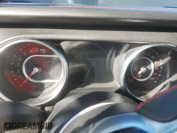 2020 Jeep Wrangler Unlimited Recon with VIN 1C4HJXFN0LW263201, listed as a Copart auction lot 85422434 with 73,405 mi miles and Salvage title. Bid and sale history available at DreamBid. Image 9.
