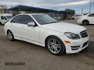 2014 Mercedes-Benz C 250 Sport with VIN WDDGF4HB4EG217324, listed as a Copart auction lot 50651105 with 106,304 mi miles and Salvage Title. Bid and sale history available at DreamBid. Image 4.