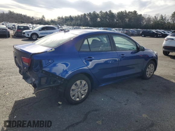 2020 Kia Rio S with VIN 3KPA24AD1LE260040, listed as a Copart auction lot 50292065 with 65,156 mi miles and Salvage Title. Bid and sale history available at DreamBid. Image 3.