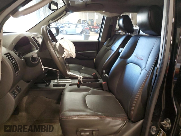 2011 Nissan Frontier Pro-4X with VIN 1N6AD0EVXBC449326, listed as a Copart auction lot 54994455 with 93,841 mi miles and Salvage title. Bid and sale history available at DreamBid. Image 7.