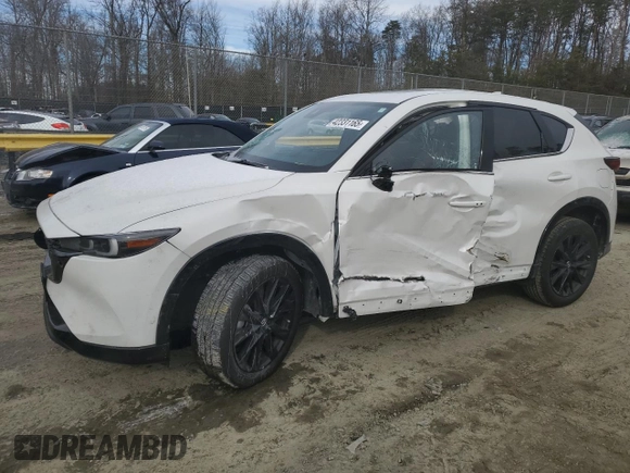 2024 Mazda CX-5 2.5 Carbon Turbo with VIN JM3KFBAY7R0405607, listed as a Copart auction lot 42331165 with 9,207 mi miles and Salvage Title. Bid and sale history available at carsss.com. Image 1.