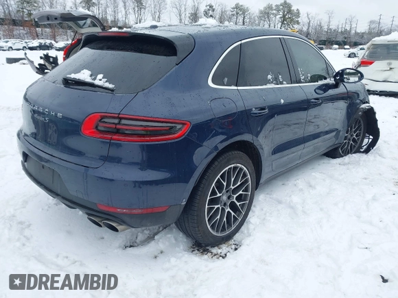 2015 Porsche Macan S with VIN WP1AB2A56FLB41567, listed as a IAAI auction lot 41539652 with 90,192 mi miles and . Bid and sale history available at DreamBid. Image 4.