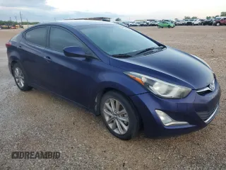 2014 Hyundai Elantra SE with VIN 5NPDH4AE2EH478605, listed as a Copart auction lot 54173115 with Not Provided miles and Clean Title. Bid and sale history available at DreamBid. Image 4.
