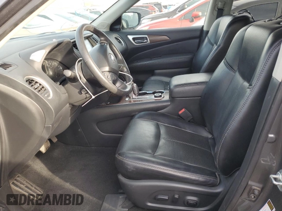 2020 Nissan Pathfinder Platinum with VIN 5N1DR2DMXLC603150, listed as a Copart auction lot 80942914 with 77,848 mi miles and Salvage Title. Bid and sale history available at carsss.com. Image 7.