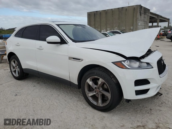 2020 Jaguar F-Pace 25t z VIN SADCS2FXXLA645359, wystawiony jako Copart lot #47564694 z przebiegiem 45 158 mil mil oraz . Historia ofert i sprzedaży dostępna na DreamBid. Obrazek 4.