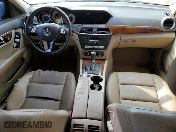 2012 Mercedes-Benz C 350 Sport with VIN WDDGF5HB5CR202063, listed as a Copart auction lot 71667944 with 138,507 mi miles and Salvage Title. Bid and sale history available at DreamBid. Image 8.