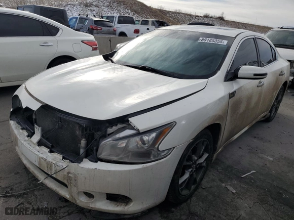 2012 Nissan Maxima 3.5 S w/Limited Edition Pkg with VIN 1N4AA5AP6CC807075, listed as a Copart auction lot 89185355 with NaN miles and Salvage Title. Bid and sale history available at carsss.com. Image 1.