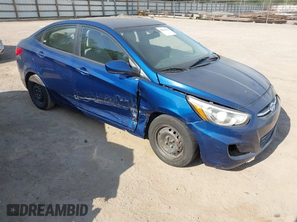 2016 Hyundai Accent SE with VIN KMHCT4AE6GU990270, listed as a IAAI auction lot 42063321 with 109,883 mi miles. Bid and sale history available at carsss.com. Image 1.