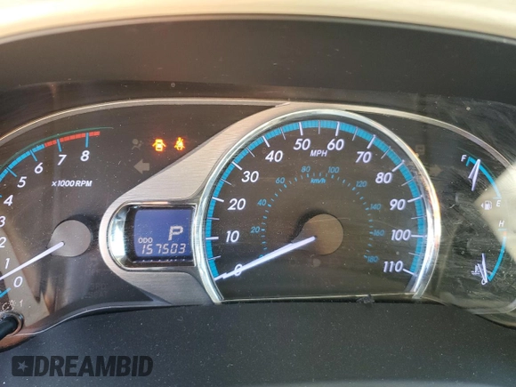 2014 Toyota Sienna XLE with VIN 5TDYK3DC5ES467244, listed as a Copart auction lot 54777445 with 157,503 mi miles and Salvage Title. Bid and sale history available at DreamBid. Image 9.