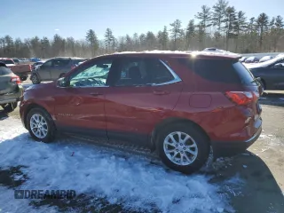 2018 Chevrolet Equinox LT with VIN 2GNAXSEVXJ6145661, listed as a Copart auction lot 45454325 with 92,268 mi miles and Salvage Title. Bid and sale history available at DreamBid. Image 2.