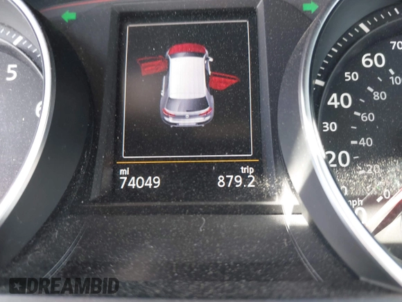 2016 Volkswagen Golf GTI SE with VIN 3VW4T7AU6GM039229, listed as a IAAI auction lot 42073161 with 74,049 mi miles. Bid and sale history available at carsss.com. Image 15.