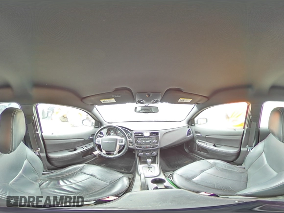 2013 Chrysler 200 Limited with VIN 1C3CCBCG5DN744103, listed as a Copart auction lot 51078075 with 157,279 mi miles and Salvage Title. Bid and sale history available at carsss.com. Image 14.