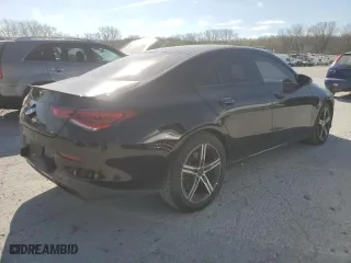 2020 Mercedes-Benz CLA with VIN WDD5J4GBXLN036504, listed as a Copart auction lot 50763925 with 50,774 mi miles and Clean Title. Bid and sale history available at carsss.com. Image 3.
