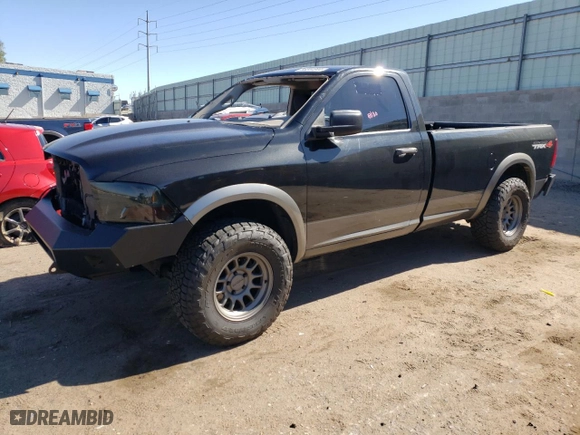 2010 Dodge Ram 1500 Sport with VIN 3D7JV1ET4AG165373, listed as a Copart auction lot 68044944 with 105,516 mi miles and Salvage Title. Bid and sale history available at carsss.com. Image 1.
