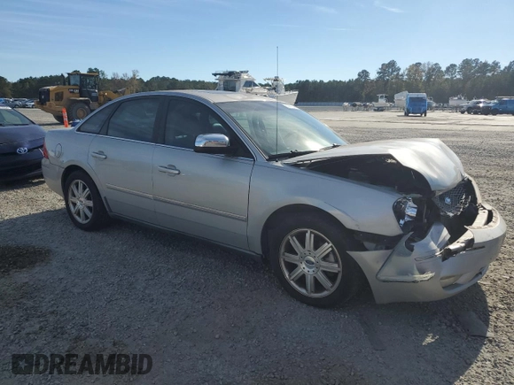 2006 Ford Five Hundred Limited with VIN 1FAFP251X6G103631, listed as a Copart auction lot 80391044 with 181,099 mi miles and Salvage Title. Bid and sale history available at carsss.com. Image 4.