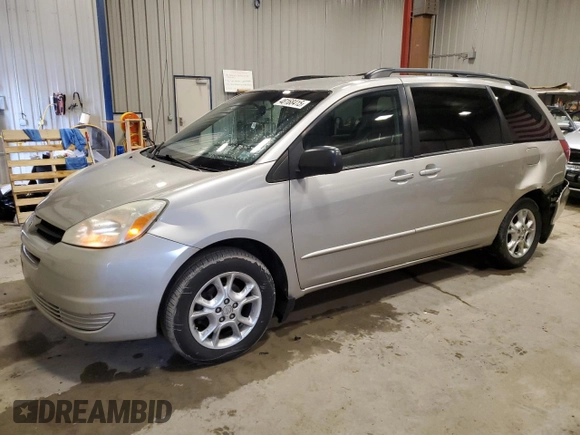 2005 Toyota Sienna LE with VIN 5TDBA23C05S047380, listed as a Copart auction lot 48168415 with 101,252 mi miles and Non Repairable. Bid and sale history available at carsss.com. Image 1.