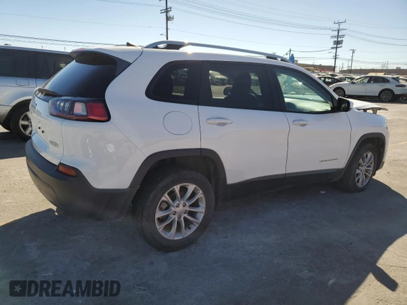 2020 Jeep Cherokee Latitude with VIN 1C4PJLCB8LD654719, listed as a Copart auction lot 63266675 with 83,070 mi miles and Salvage title. Bid and sale history available at DreamBid. Image 3.