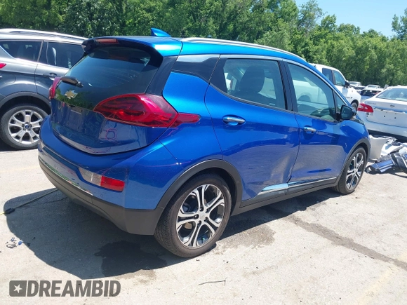 2019 Chevrolet Bolt EV Premier with VIN 1G1FZ6S09K4137605, listed as a IAAI auction lot 42258493 with 45,779 mi miles and . Bid and sale history available at DreamBid. Image 4.