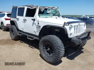 2018 Jeep Wrangler Unlimited Sport with VIN 1C4BJWDG5JL818050, listed as a IAAI auction lot 42266482 with 39,915 mi miles and . Bid and sale history available at DreamBid. Image 1.